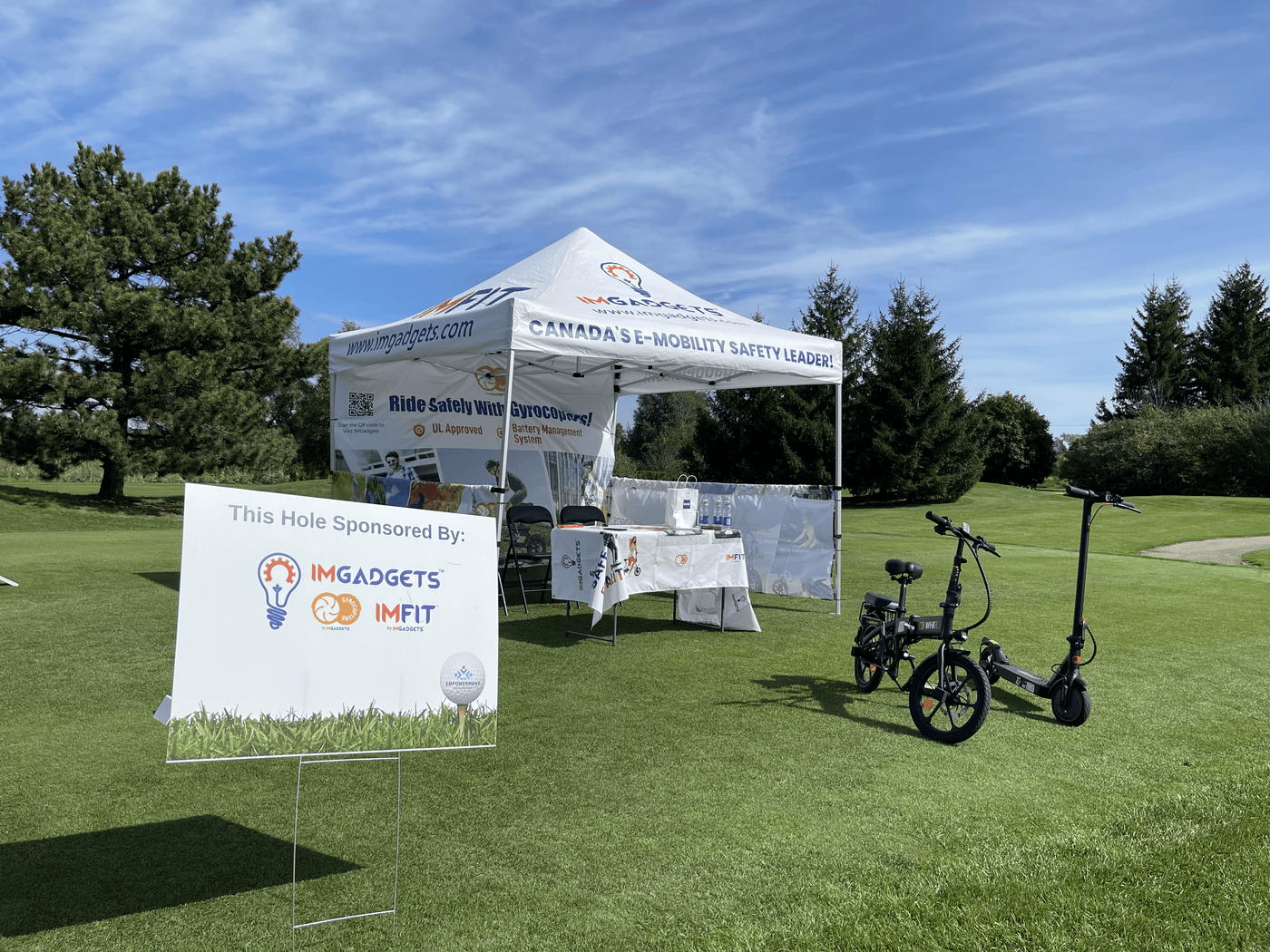 IMGADGETS supported MCRC’s 3rd Annual On the Green Charity Golf Tournament as an Exclusive Hole Sponsor!