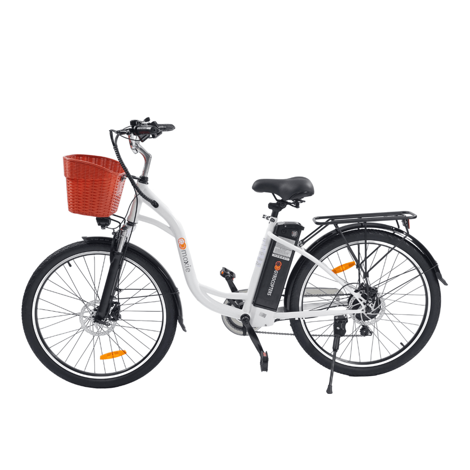 Refurbished Gyrocopters Moxie Electric Bike |City and Beach e-bike | Speed up to 32km | Range up to 75 km | Shimano Speed Gear | Dual Disk Brakes| Durable carriage