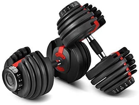 Trufit health adjustable online dumbbells