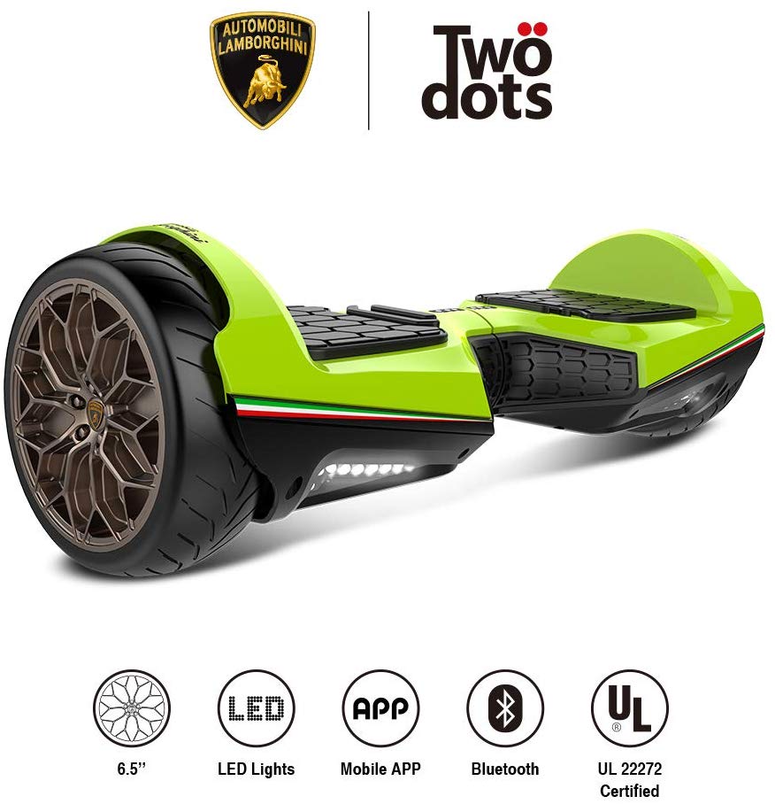 Lamborghini 6.5 All Terrain Hoverboard Green Authentic Branded