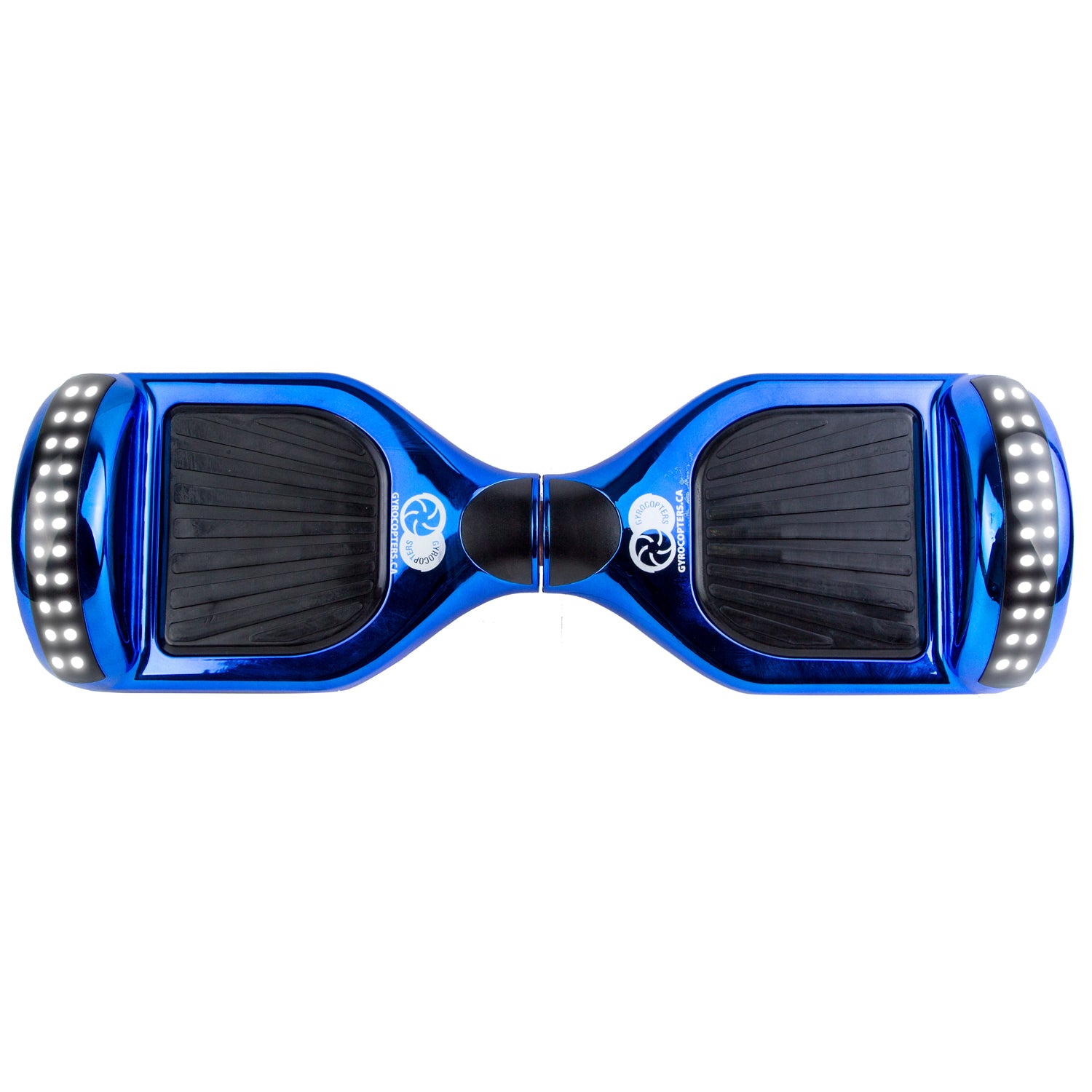 Gyrocopters Bluetooth Hoverboard PRO 2.0 Chrome Blue No Fall